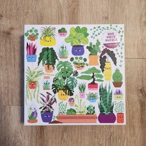 Mudpuppy Happy Plants 500 Piece Puzzle